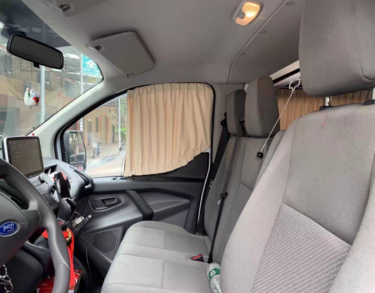Dana V1 Dana M1 camping car front and rear partition curtains, suede air conditioning curtains, sun protection and heat insulation curtains