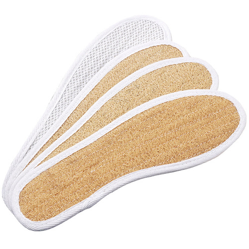 Insole natural loofah deodorant sweat-absorbent sports insole summer breathable unisex deodorant loofah insole