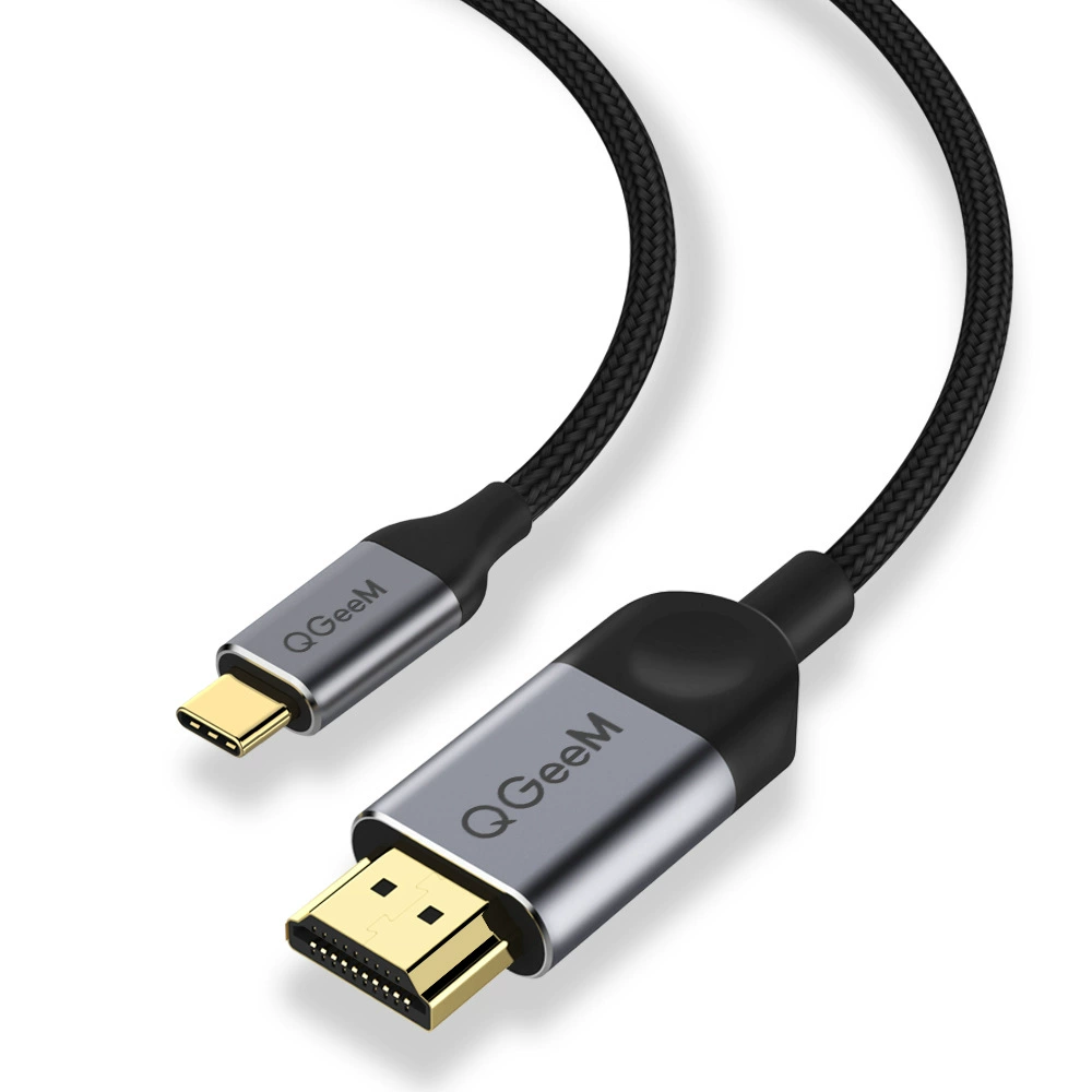 USB Type-C на HDMI, кабель для передачи видео 4K@60Hz/30Hz, подключение мобильного телефона/ноутбука/компьютера