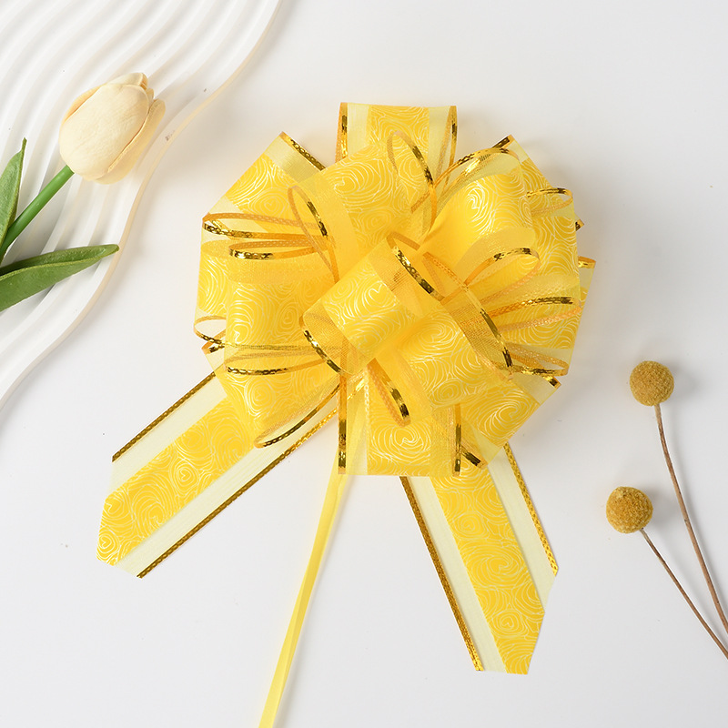 50 grandes rosas de nieve flores de bola de decoración de automóvil de boda flores de embalaje de flores de regalo de vacaciones cinta