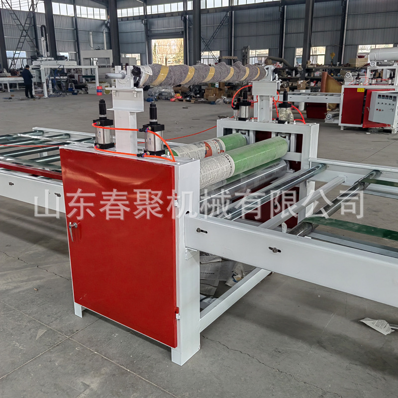 木工机械贴膜五合板大板平贴机贴面机现货直销 木饰面板PVC平贴机