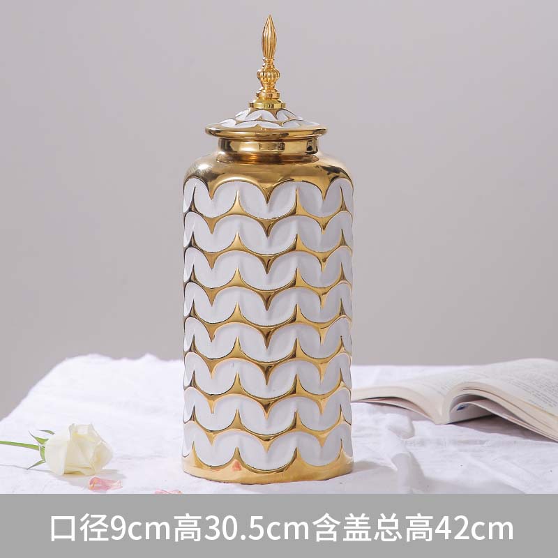 Vaso de flores ondulado - grande