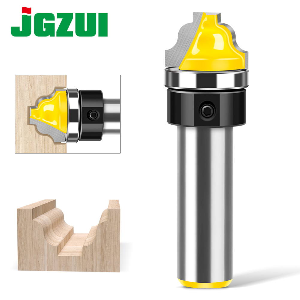 1/2柄12柄仿型三弧木工铣刀雕刻刀刀面板雕刻刀门板刀线条刀橱柜