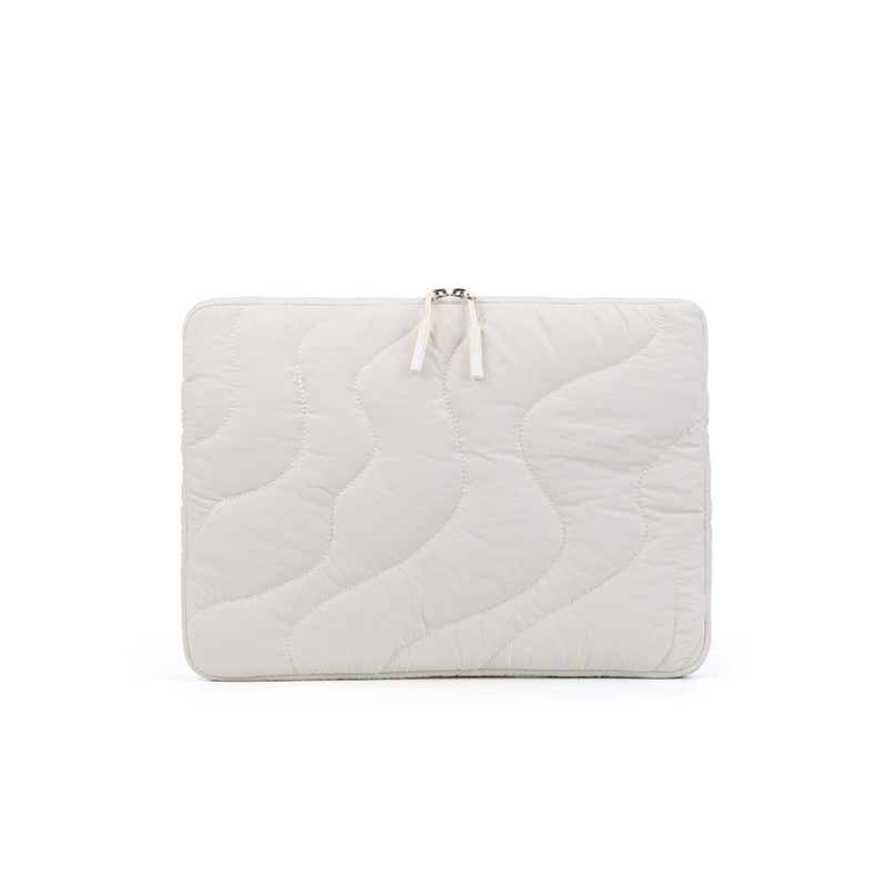 Bolsa de liner de aluminio portátil simple con color y logotipo 13.7 pulgadas bolsa de computadora portátil