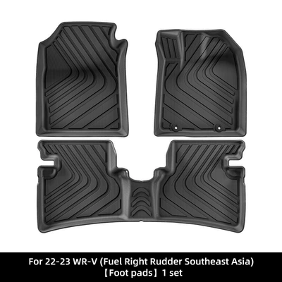 Suitable for 22-24 Honda Wr-V Car Floor Mats, Special Car-Specific All-Inclusive Tpe Floor Mats, Trunk Mats, Cross-Border (Modelə uyğun ayaqaltı) - 22-23-honda-wr-v-right-hand-drive-fuel-single-layer-floor-mats-southeast-asia