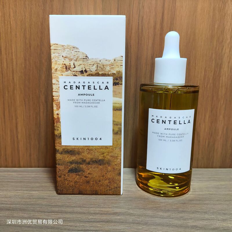 跨境爆款skin1004积雪草精华液 补水保湿修复缓痘痘100ml安瓶精华|undefined