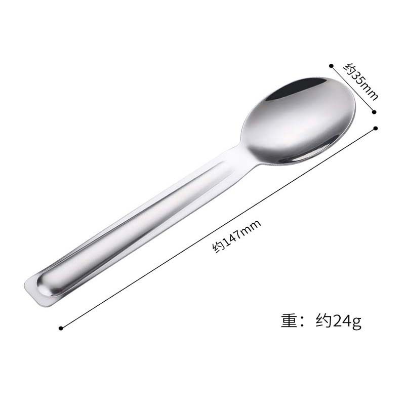 304不锈钢折叠三折勺学生食堂随身便携汤勺勺户外旅行便捷勺子|undefined