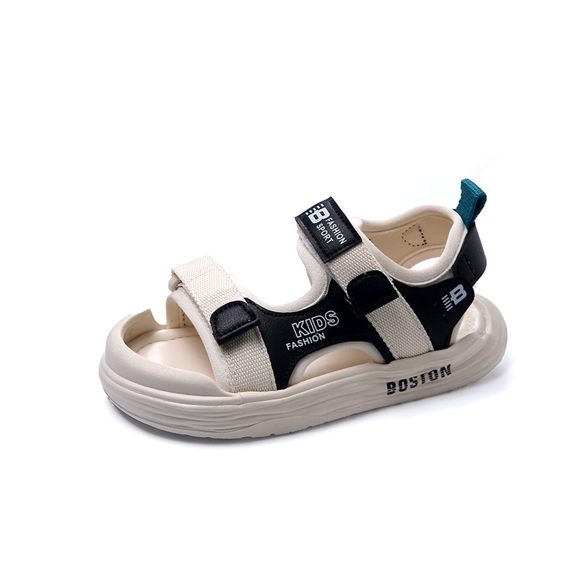 Nuevas sandalias infantiles de verano 2025 nuevas zapatos deportivos de playa para niñas zapatos casuales para niños con suela suave zapatos para niños grandes