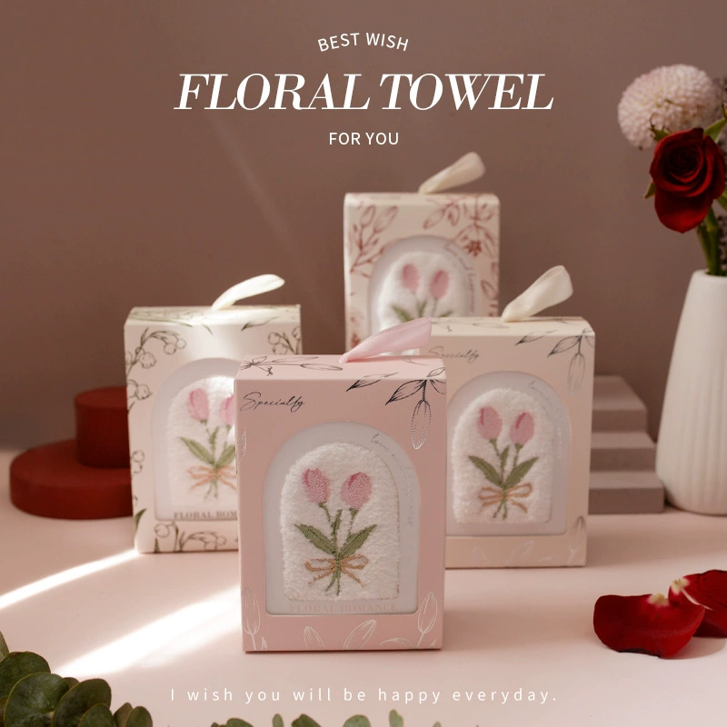 Вышивка Blossom полотенца, маленький предмет, маленькая мама, мисс девушка, свадьба, свадебный маленький подарок, практичные мелочи