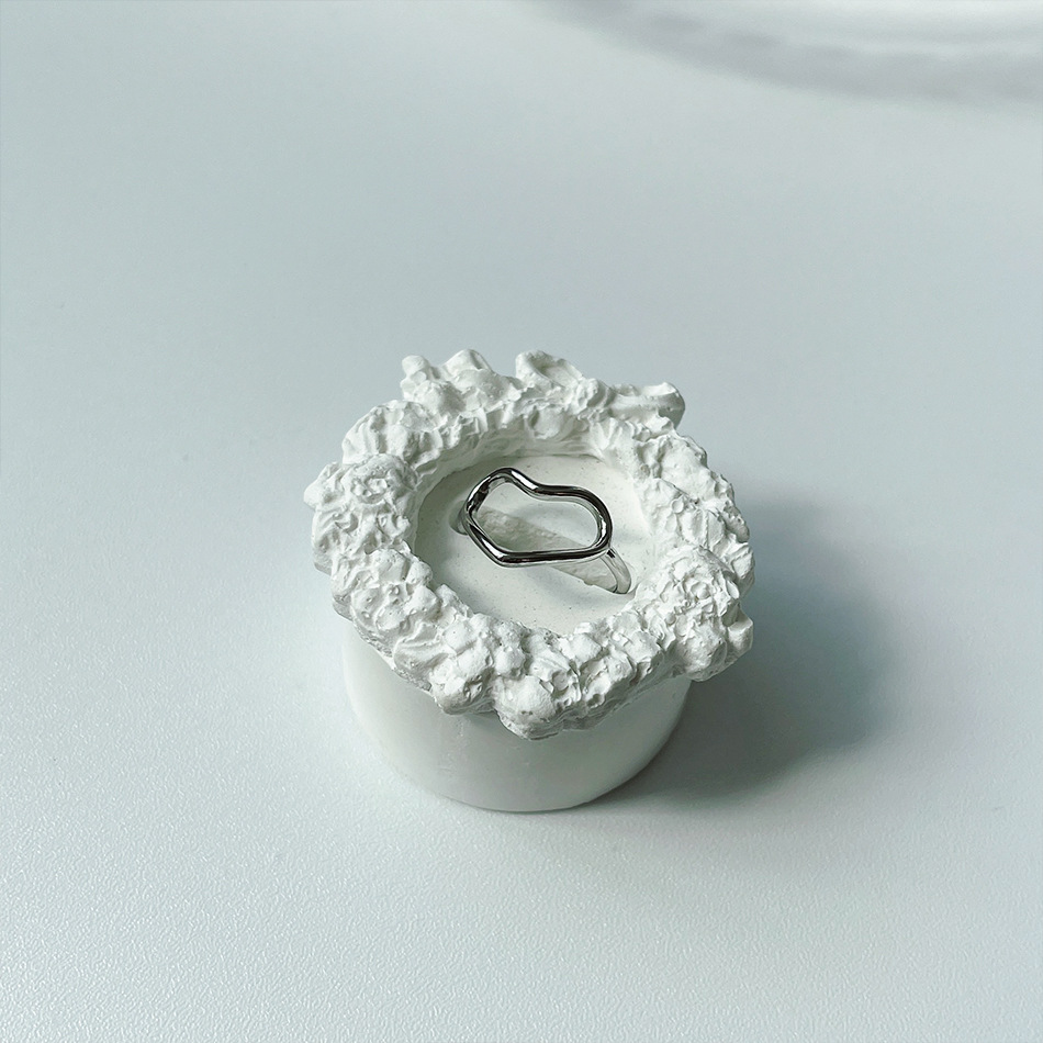 Fashion Heart Shape Copper Rings 1 Piece