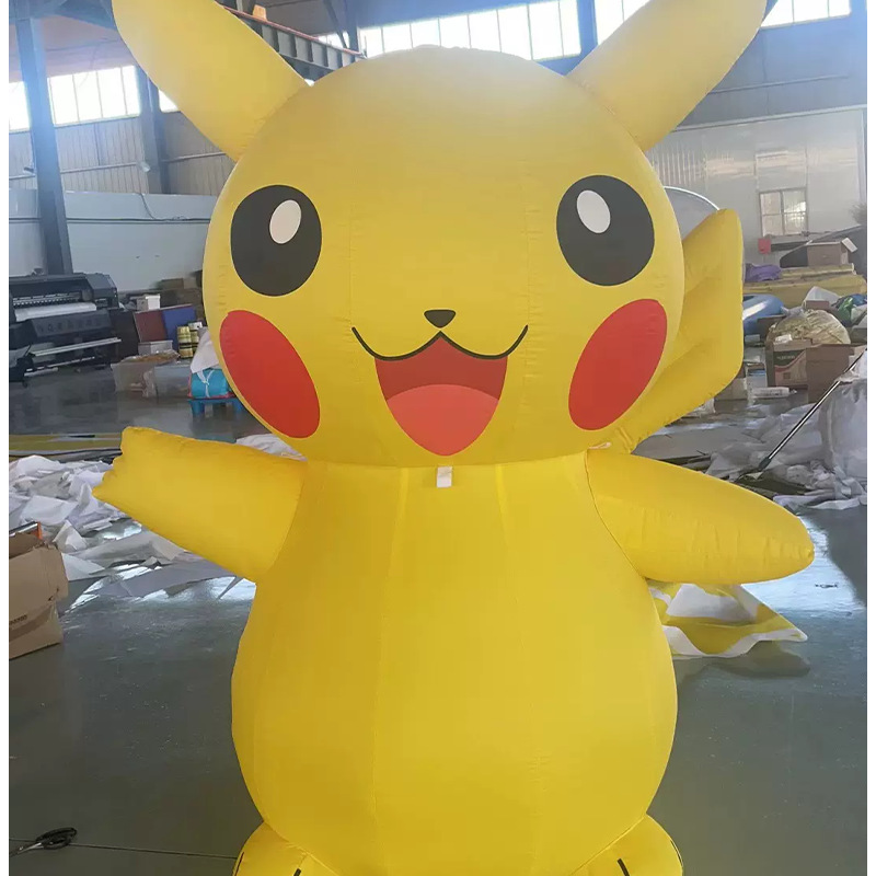 充气公仔卡通气模美陈ip公仔定 制商场户外大型龙年吉祥物人偶