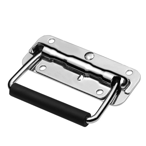 304 stainless steel spring handle folding pull ring prop box tool aluminum box wooden box handle industrial activity handle