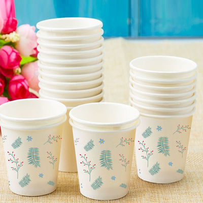 paper cup disposable paper cup thickening Hot drinks Anti scald household business affairs Water cup Wedding celebration Feast glass pattern