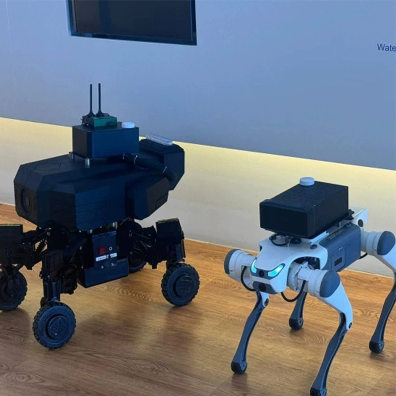 Высокоточный робот-собака мобильный ходовой газовый анализатор Многопараметрическая система мониторинга окружающей среды робота