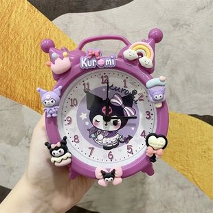 New cartoon children's alarm clock creative cute desktop clock students wake up personality desk clock