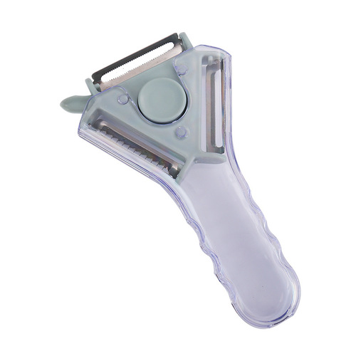Economic and Practical 3-in-1 Kitchen Rotating Fruit and Vegetable Peeler, Chopper, and Slicer