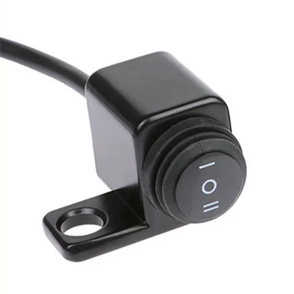 Motorcycle Modification Parts Universal Three-Speed Spotlight Headlight Power-Off Switch Aluminum Alloy Left and Right Rearview Mirror Switch