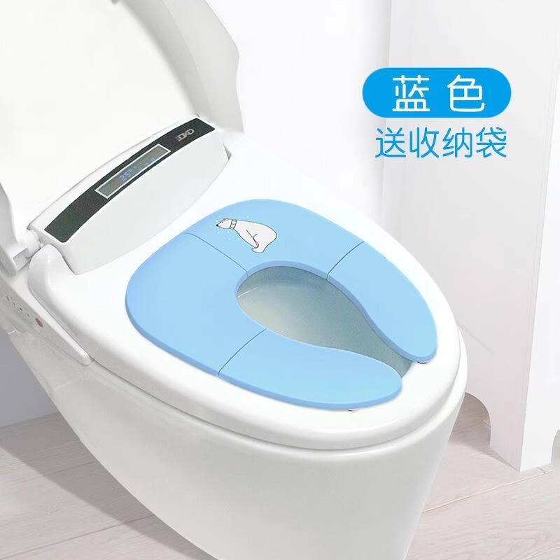 子供用折りたたみ便座、ベビー旅行用トイレマット、ホテルのお出かけ用折りたたみ便座、折りたたみ収納|undefined