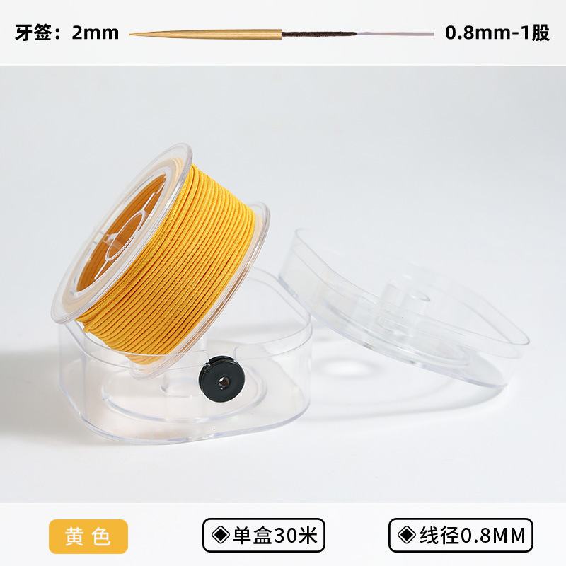 珠宝文玩佛珠手串DIY包芯弹力线耐磨橡皮筋绳穿手串项链绳橡胶绳|undefined