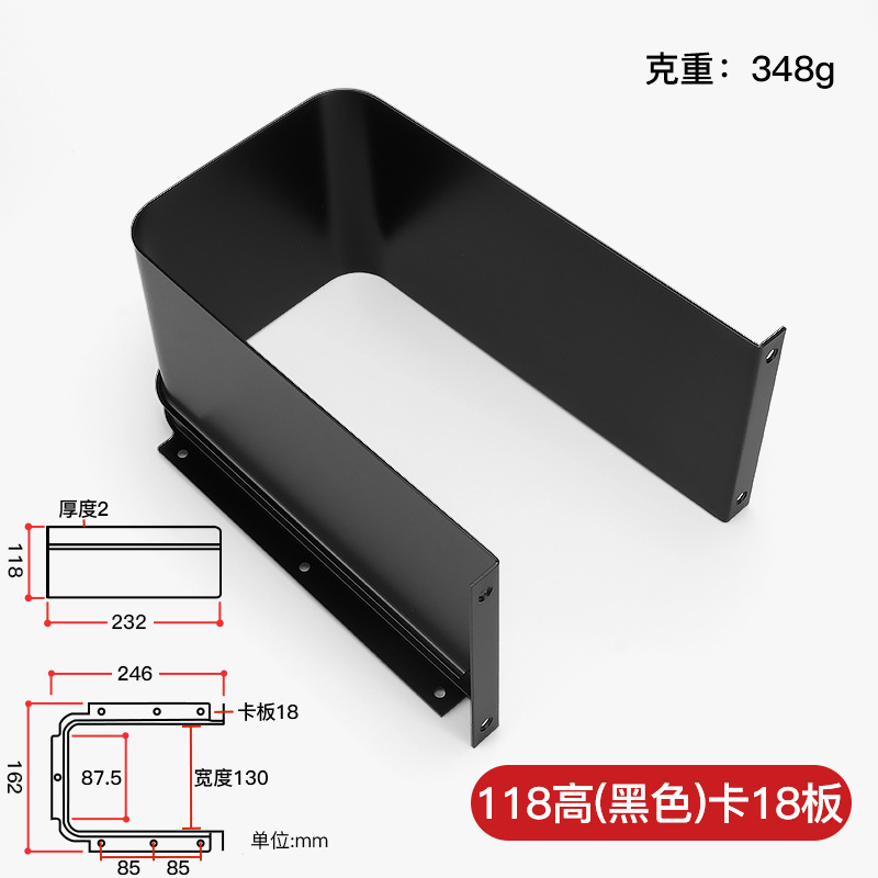 アルミ合金 U 字型シールドキャビネット浴室キャビネット引き出し U 字型スロット装飾パーティション引き出し下水道管 U 字型シールド|undefined