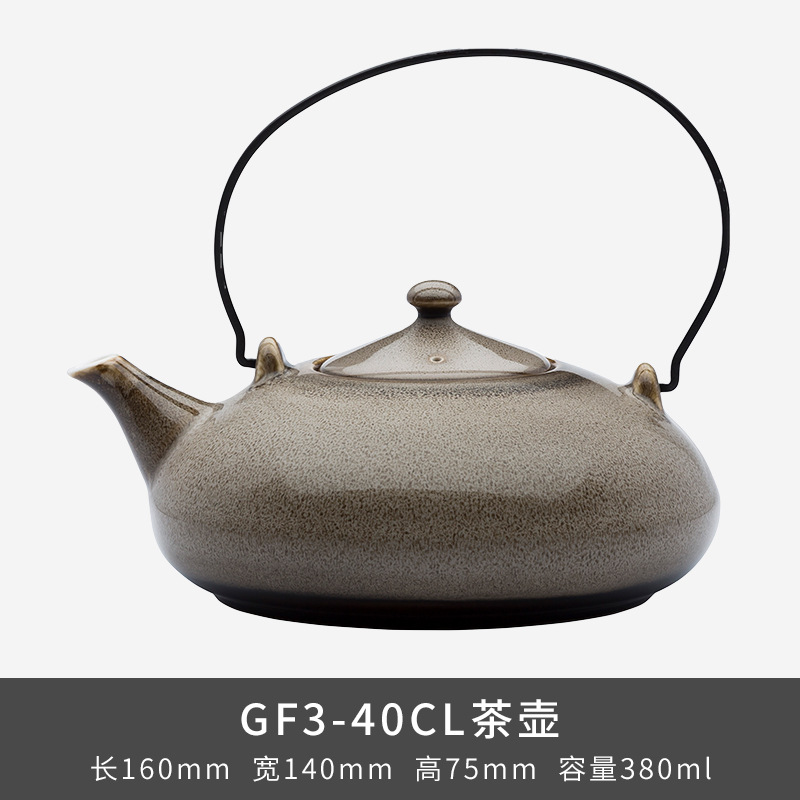 Transfronterizos LZ LICang cerámica cubiertos de ensalada de frutas de lujo ligero platos de arroz tazas de té caseras