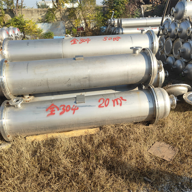 转让二手冷凝器  列管式真空换热设备  化工常压式换热设备