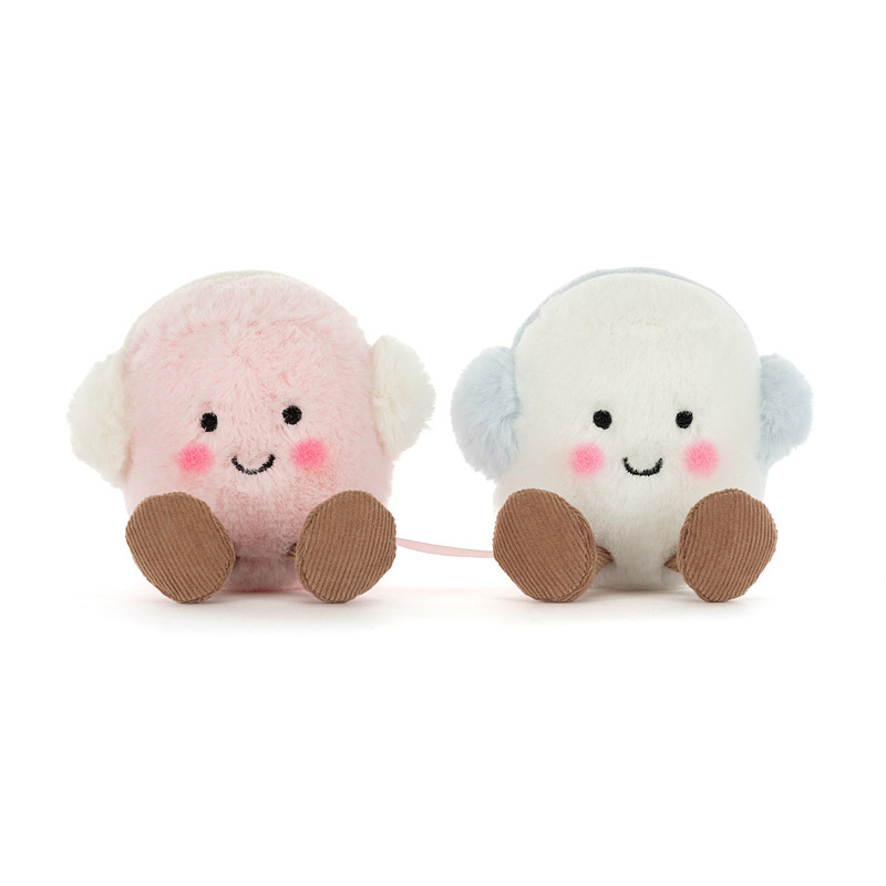 Protetores de ouvido Marshmallow 15cm / Modelo completo com três padrões (siga a coleção para receber um saco de pó)