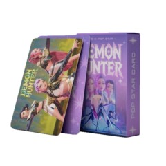 当天发货55张kpop demon hunter猎魔女团二次元动漫周边LOMO卡