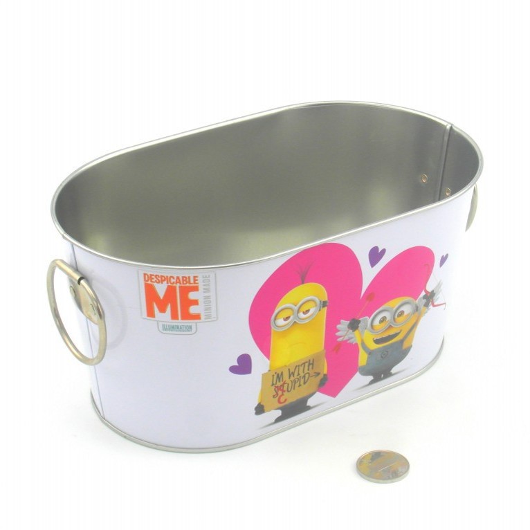 供应马口铁冰桶 金属礼品桶 酒吧冰桶