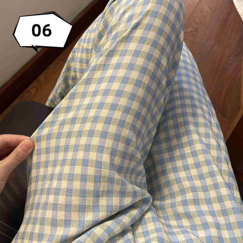 Cartoon Straight Versatile Pajama Pants Walking Pants Loose Cartoon Lazy Pants Home Wide Leg Pants Thin Pants Foreign Trade