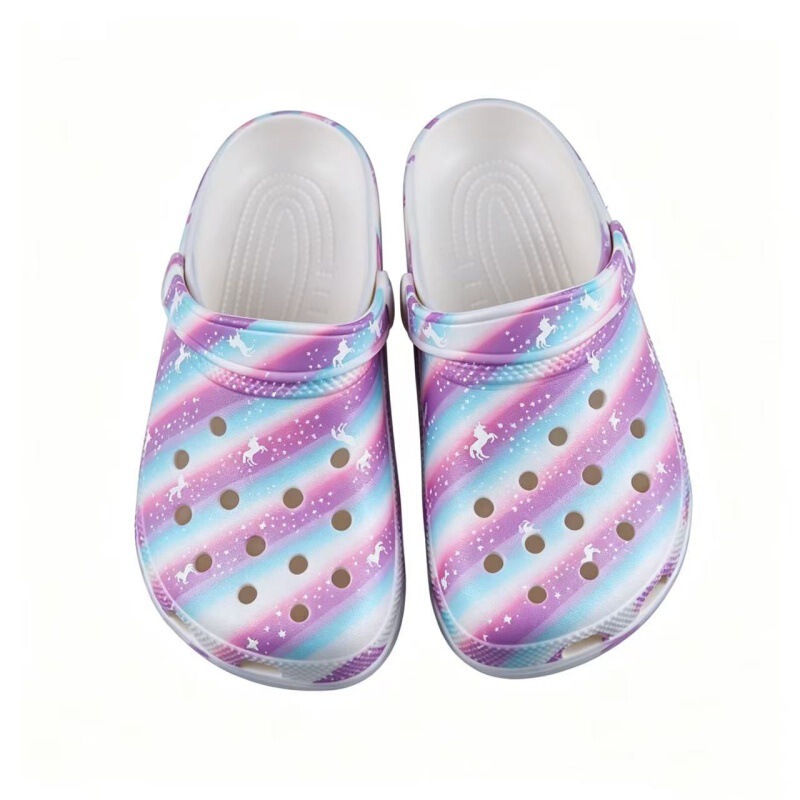 Customized according to drawings, large size perforated shoes for foreign trade and cross-border e-commerce, men's waterproof and non-slip slippers, beach shoes, breathable EVA sandals for women Customized according to drawings, large size perforated shoes for foreign trade and cross-border e-commerce, men's waterproof and non-slip slippers, beach shoes, breathable EVA sandals for women