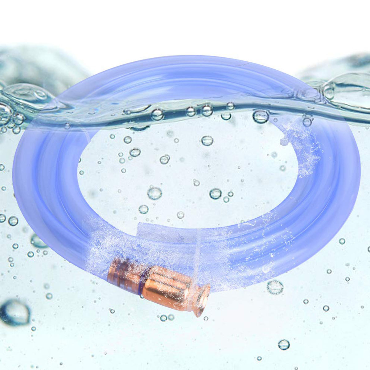 6ft Automatic Oil Pump Siphon Oil Pipe 1.0/2inch Valve 13mm Self Siphon Automatic Siphon Hose Vibrator