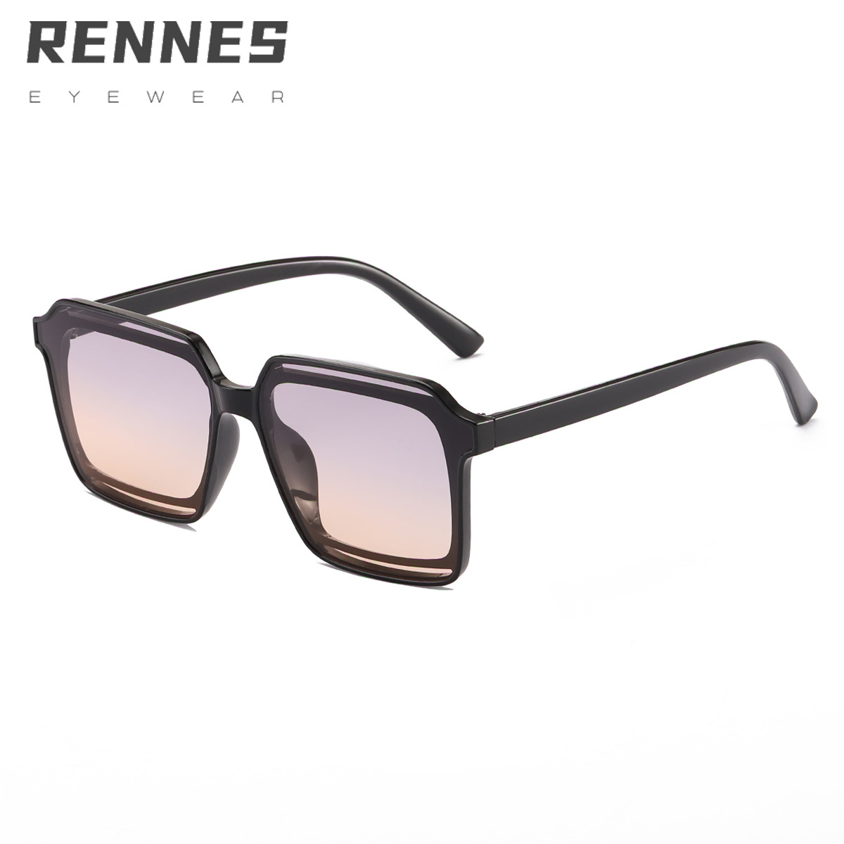 2021 Nuevas gafas de sol de Marco grande de CEJA hueca cuadrada Gafas de sol ins europeas y americanas Gafas de Sol de jalea de moda para mujer