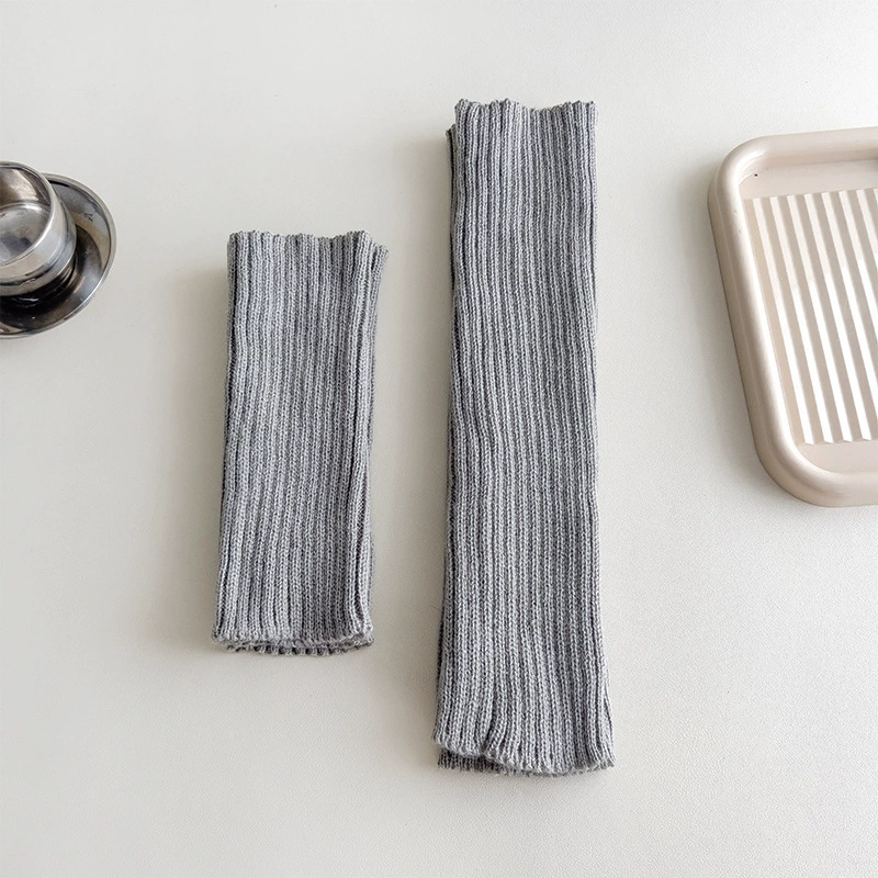 Демисезонные гетр knitted шерстяной смеси для ног, 28/40/50/70 см, уютная термообивка