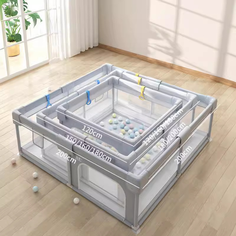 Valla de bebé para niños valla de juego interior estera de arrastre valla de seguridad para niños cerca de la casa valla de tierra