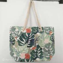 出口欧美 潮流新款设计数码印花 棉布袋帆布袋促销袋礼品袋沙滩包