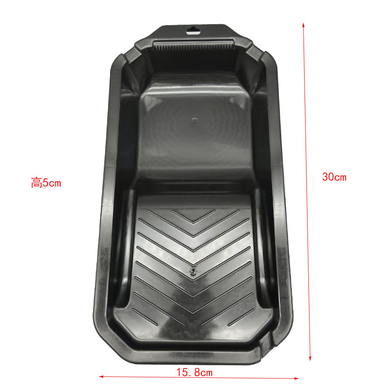 Bandeja de cepillo de tambor de 4 pulgadas de 9 pulgadas forrada bandeja de pintura reemplazable