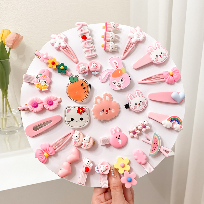 Clips de cabello para niñas, tocado para niñas, clips de cabello para niñas lindas y bonitas, clips para niñas, bebés súper lindos, Beiqin