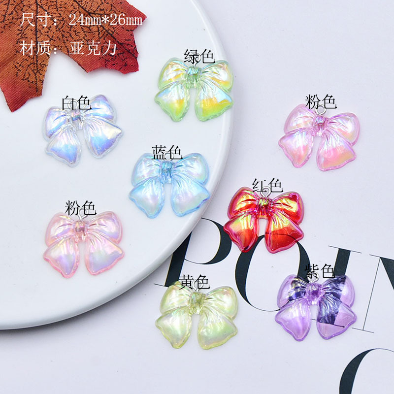 亚克力蝴蝶结