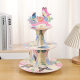 New Butterfly Theme Party Cake Rack Girl's Birthday Party Decoration Paper Children's Tray Cake Rack