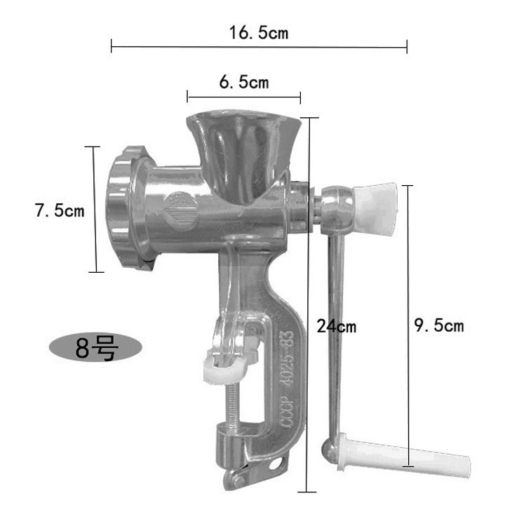 装腊肠8型绞肉机手动搅肉家用灌肠机搅辣椒绞馅蒜绞菜机罐香肠机