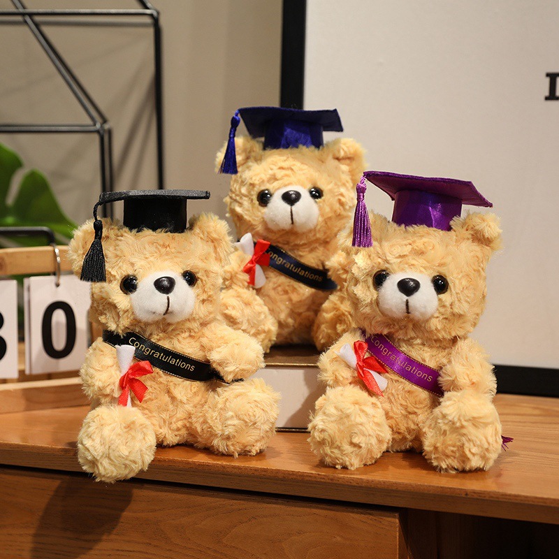 Graduation Gifts Doctoral Bears For Kindergarten Primary School College Master's Degree Graduation Souvenirs Toy Stuffed Animal_voghion.com