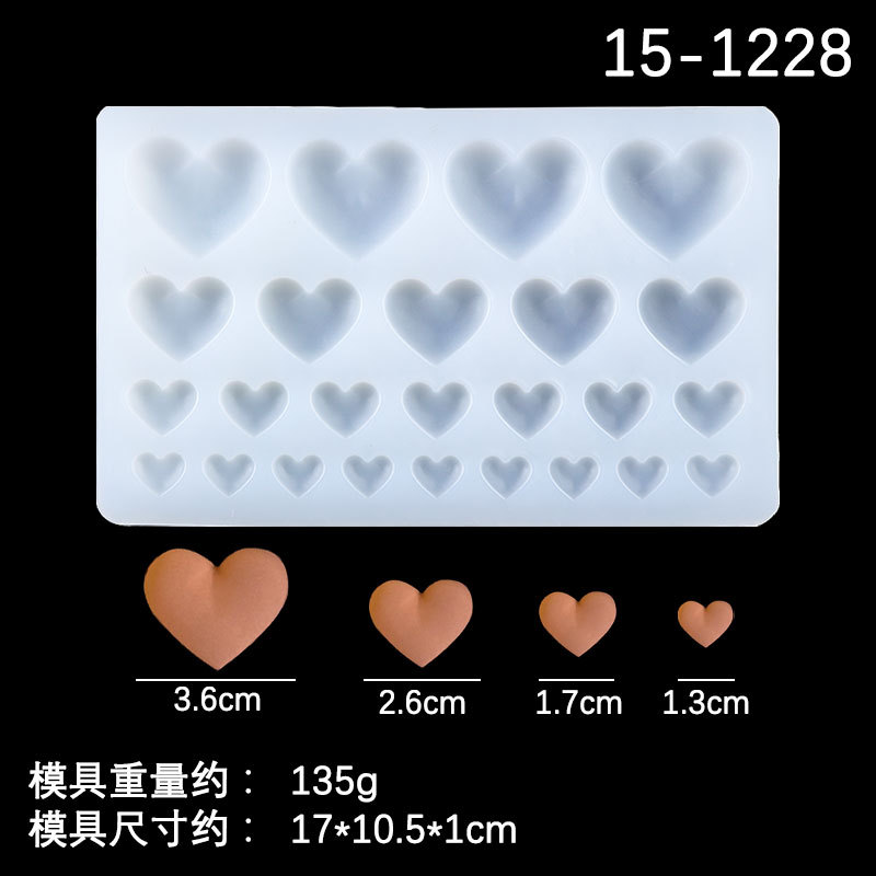 Molde de Silicona en Forma de Corazón para Repostería y Chocolate image 8