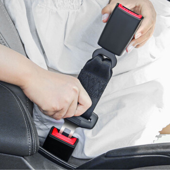 Long seat belt with belly support