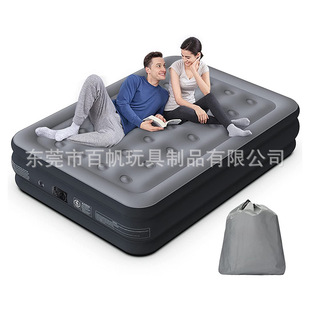 South Korea's Best-Selling Goss Customized Double Inflatable Backrest Bed Portable Air Backrest High Bed Built-In Battery Air Pump
