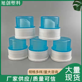 供应洗衣液盖塑料瓶盖倒流槽盖圆形双层盖塑料桶瓶盖洗衣液外盖