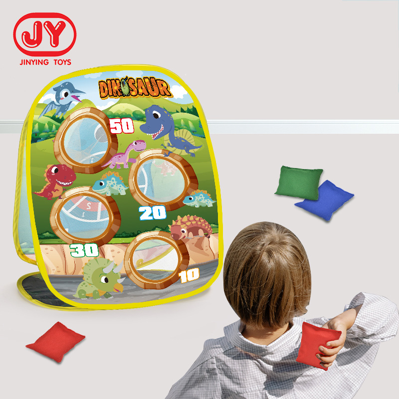 Tablero de bolsa de arena plegable para niños lanzando bolsa de arena juego de lanzar pasta BOLA MÁGICA interacción entre padres e hijos juguetes interiores al aire libre