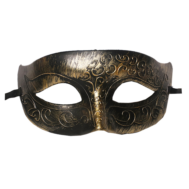 Transfronterizo Halloween Baron Prince Máscara de media cara Mujer Adulto Fiesta de baile retro Niños Máscara de fiesta retro