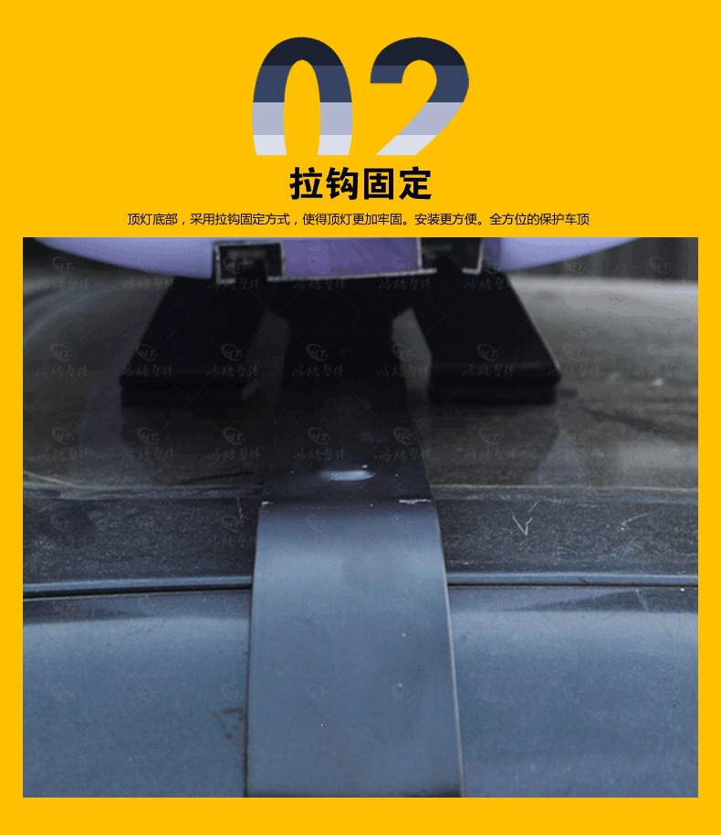 Taxi LED Display Screen Full-Color P4 LED Roof Light Smart Advertising Light Vehicle-Mounted LED Roof Light Taxi Light