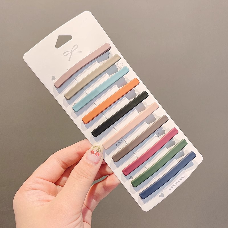 2024 Nueva horquilla de felpa de las mujeres Japonés lindo lado Celebridad de Internet clip lateral horquilla peludo pequeño clip tocado accesorios para el cabello